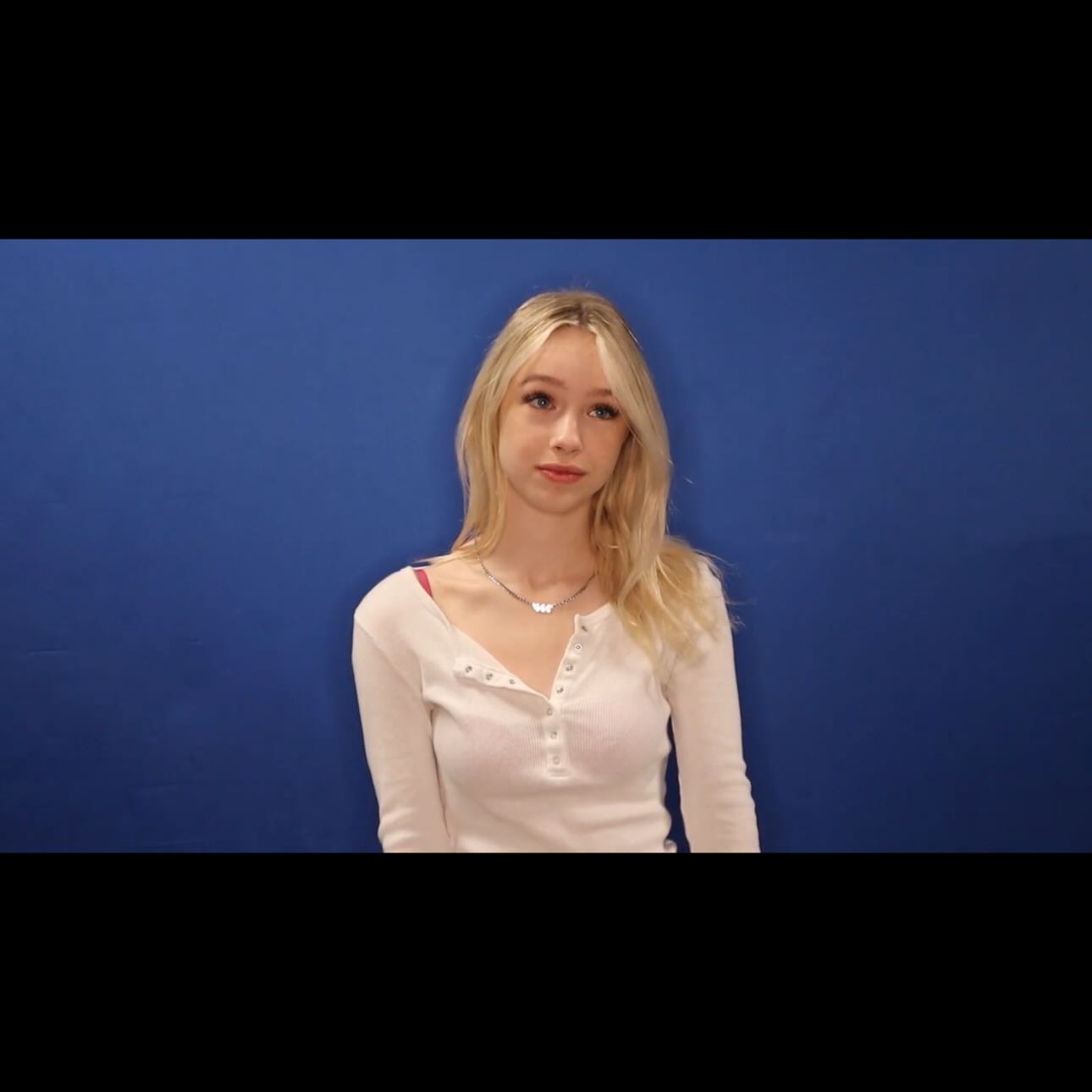 Movie tapings with OSAS student Eliza!🎬🎄