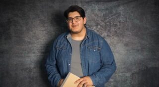 OSAS student @tall_man_manny putting in the work for his audition!💥