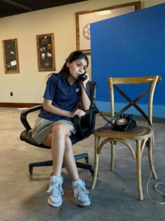 Dialing up some good vibes in our Tuesday lessons today!✨