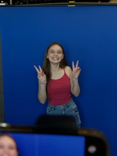 Tapings with @jacqueline__sears 🤍🎬